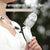 Unisex Portable Rechargeable Handheld Fan with LED Mirror Brehn