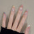 Trendy Ombre Press-On Nail Set Brehn