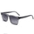 Damen modische Sonnenbrille mit klarem Kunststoffrahmen und multifunktionalen Gläsern Brehn
