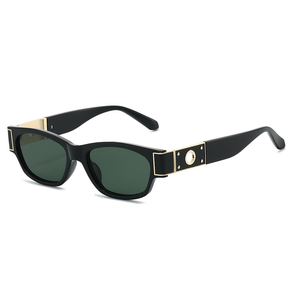 Fette Aussage Rechteckige Sonnenbrille Brehn