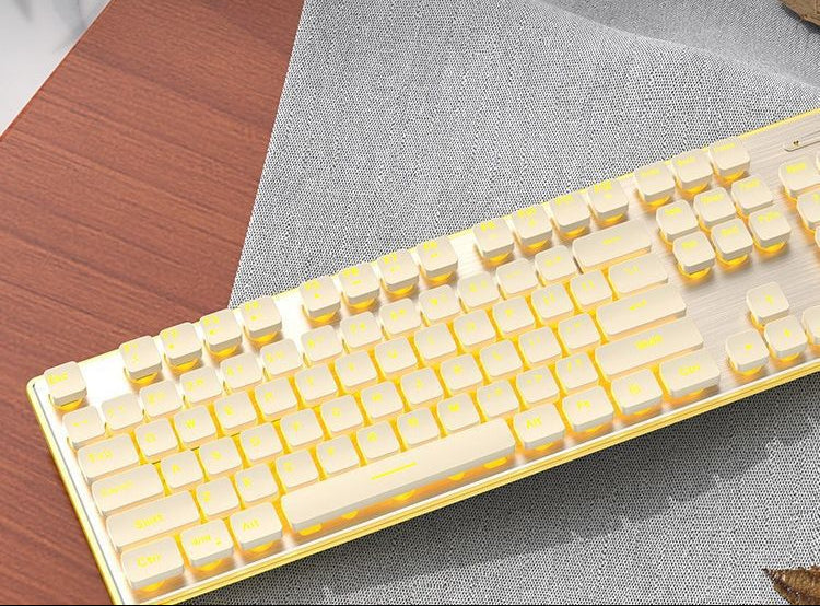 Vintage-inspirierte mechanische Tastatur Brehn