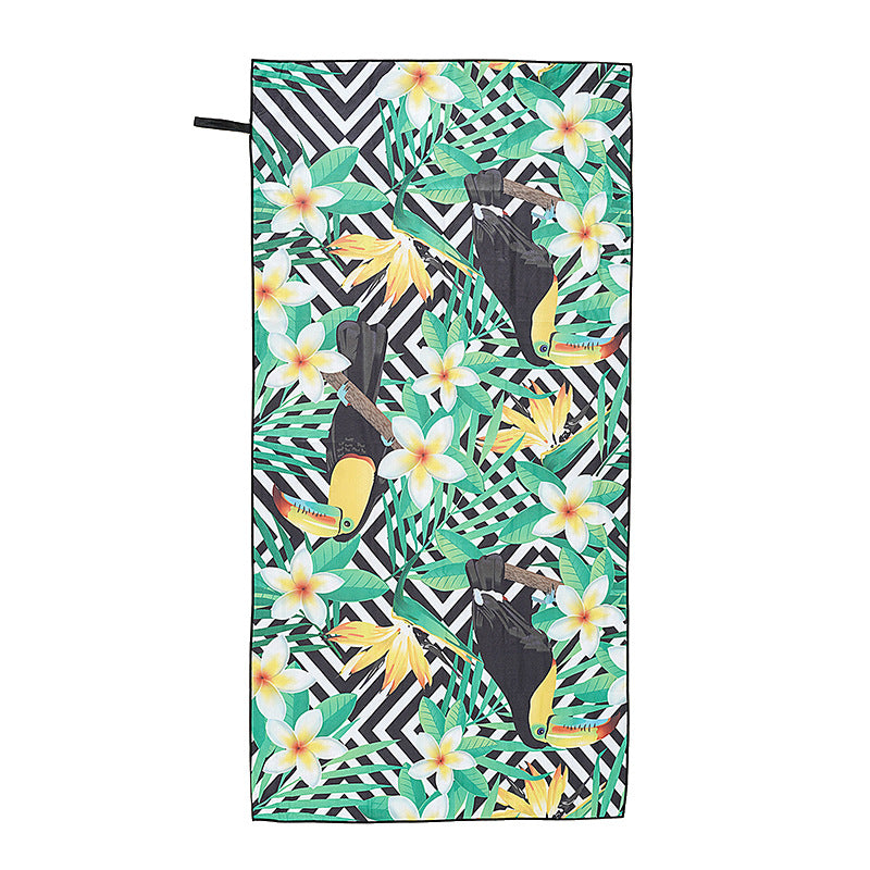 Strandhandtuch mit kunstvollem Mandala-Design Brehn