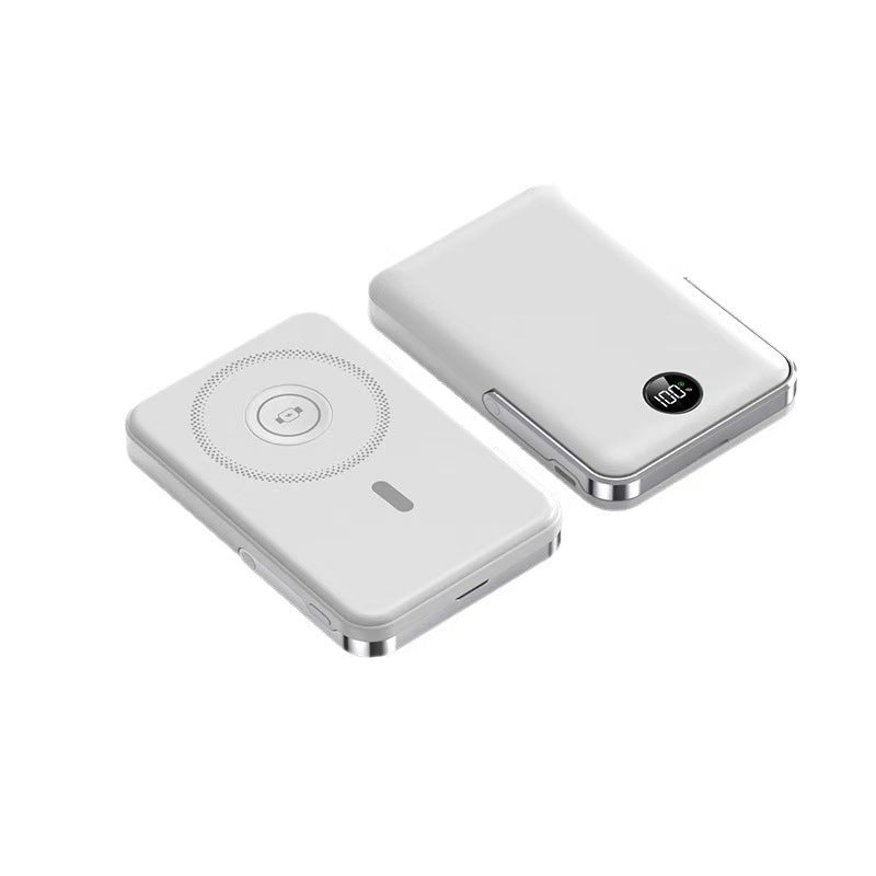 Powerbank mit Intelligenter Lcd-Anzeige und Kabelloser Ladefunktion Brehn
