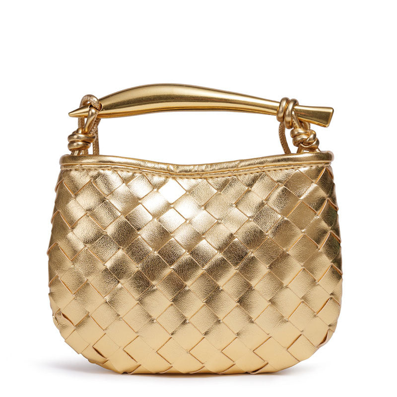 Stilvolle geflochtene Handtasche Brehn