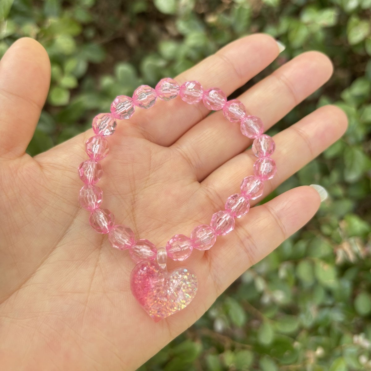 Süßes Armband mit Elefantenanhänger Aus Glas Brehn