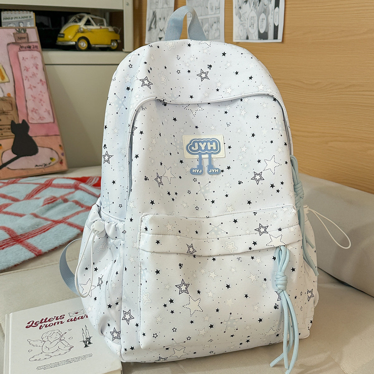 Stylische Stern-Print Rucksack Brehn 1791205440