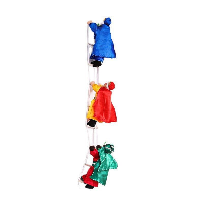 Dekorative Kletternde Figuren mit Leiter Brehn