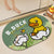 Verspielte Cartoon-Ente Badteppich Brehn