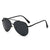 Retro Shield Stil Sonnenbrille