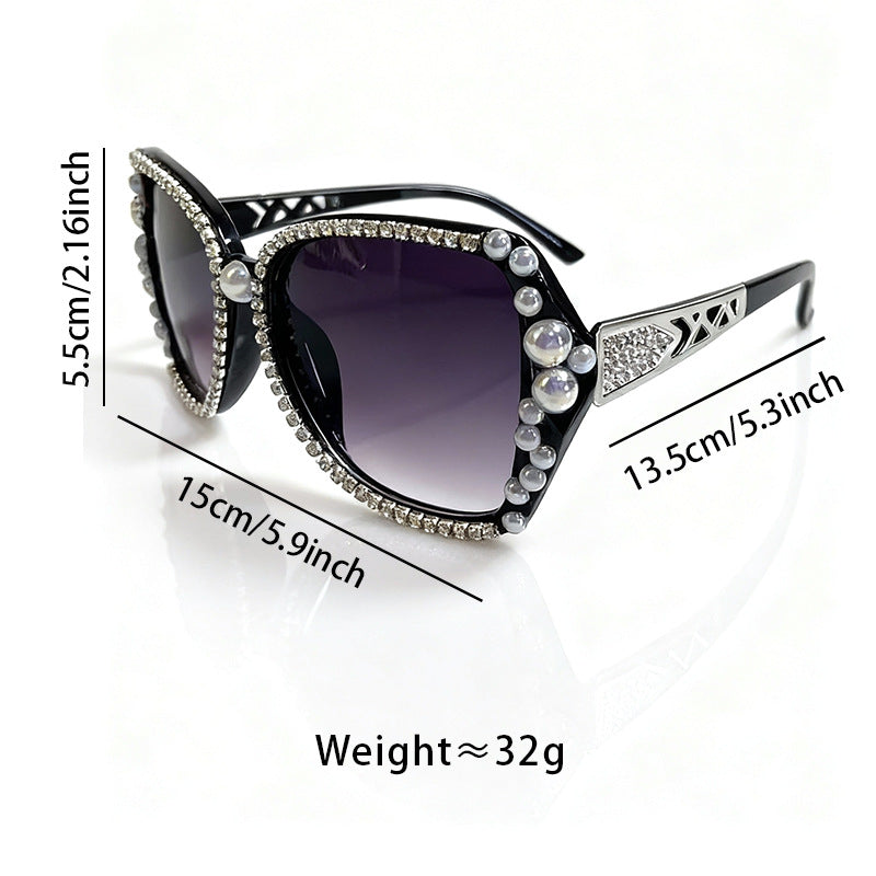 Verschnörkelte Katzenaugen-Sonnenbrille Brehn