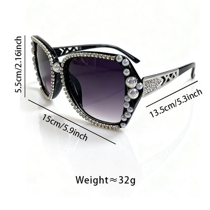 Verschnörkelte Katzenaugen-Sonnenbrille Brehn
