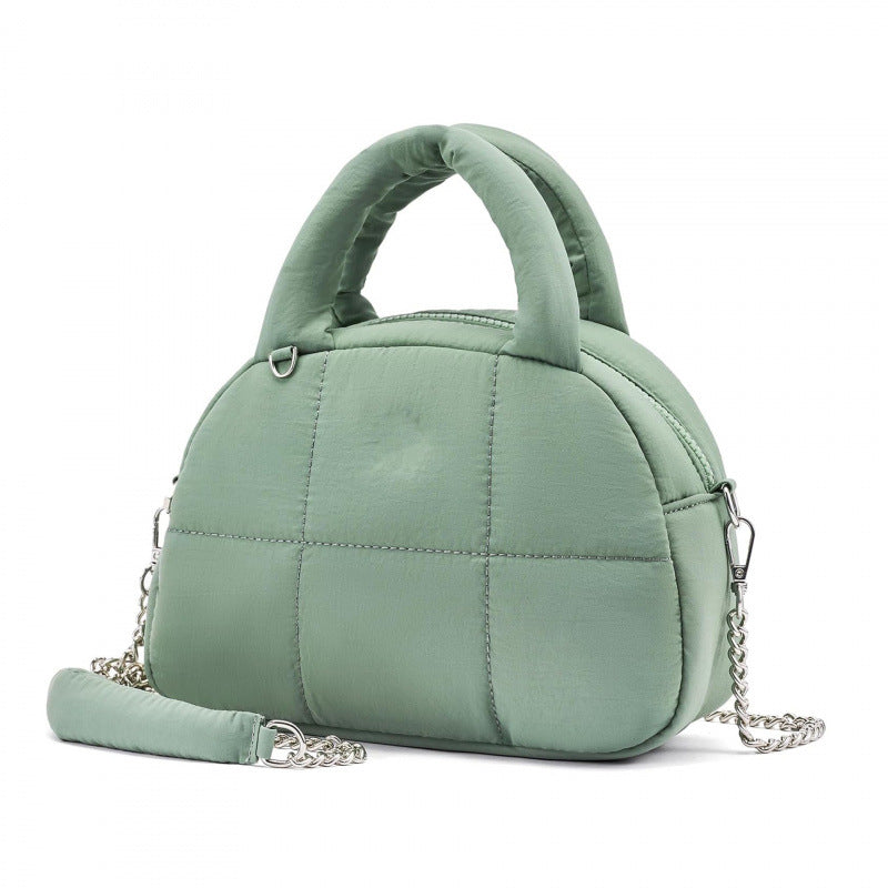 Modische Quilted Handtasche mit Abnehmbarem Schultergurt Brehn