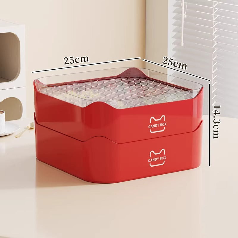 Multi-Zweck Aufbewahrungsorganisator mit Transparente Deckel Brehn