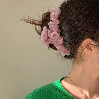 Delikate Durchsichtige Scrunchie Brehn