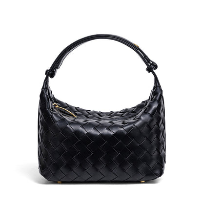 Handgefertigte Geflochtene Leder Mini Tasche Brehn