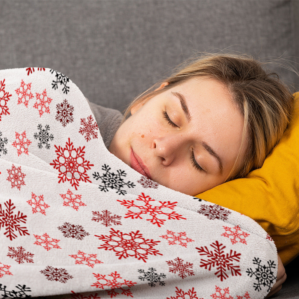 Gemütliche Fleece-Wurfdecke Brehn