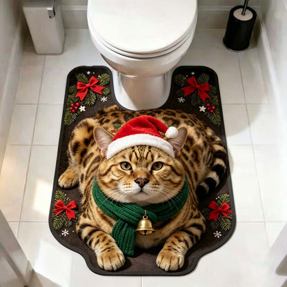 Urlaubs Katze-Themen Badezimmermatte