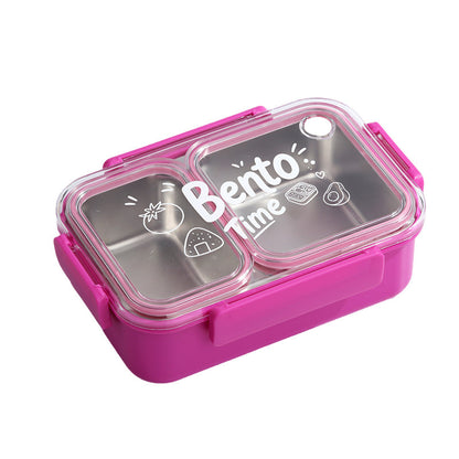 Multi-Compartment BPA-freie Bento-Lunchbox mit luftdichtem Deckel