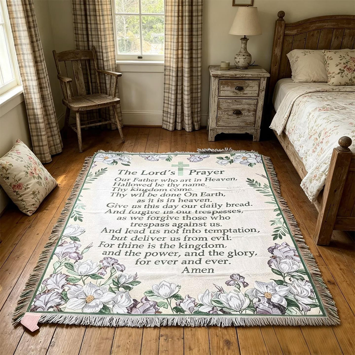 Inspirierende Gebets-Teppichdecke