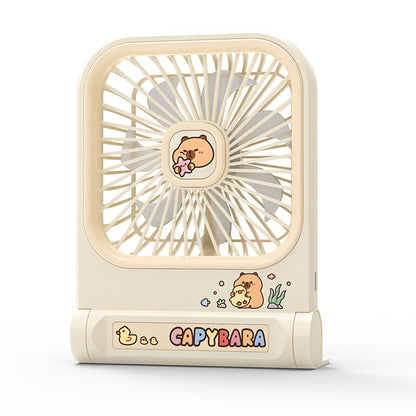 Damen tragbarer Mini-Handventilator mit kreativem Tierdesign Brehn