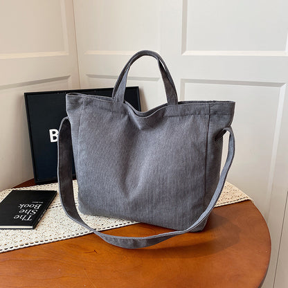 WoSoft Corduroy Tote Bag Brehn