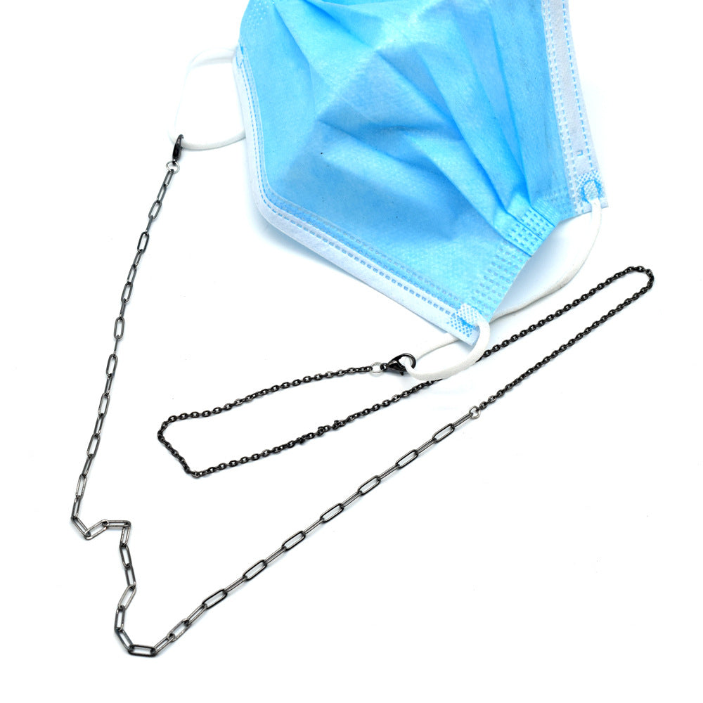 Fashion-Forward Metall Brillen Kette Brehn