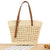 Handtasche Aus Geflochtenem Naturmaterial mit Bequemem Tragegriff Brehn