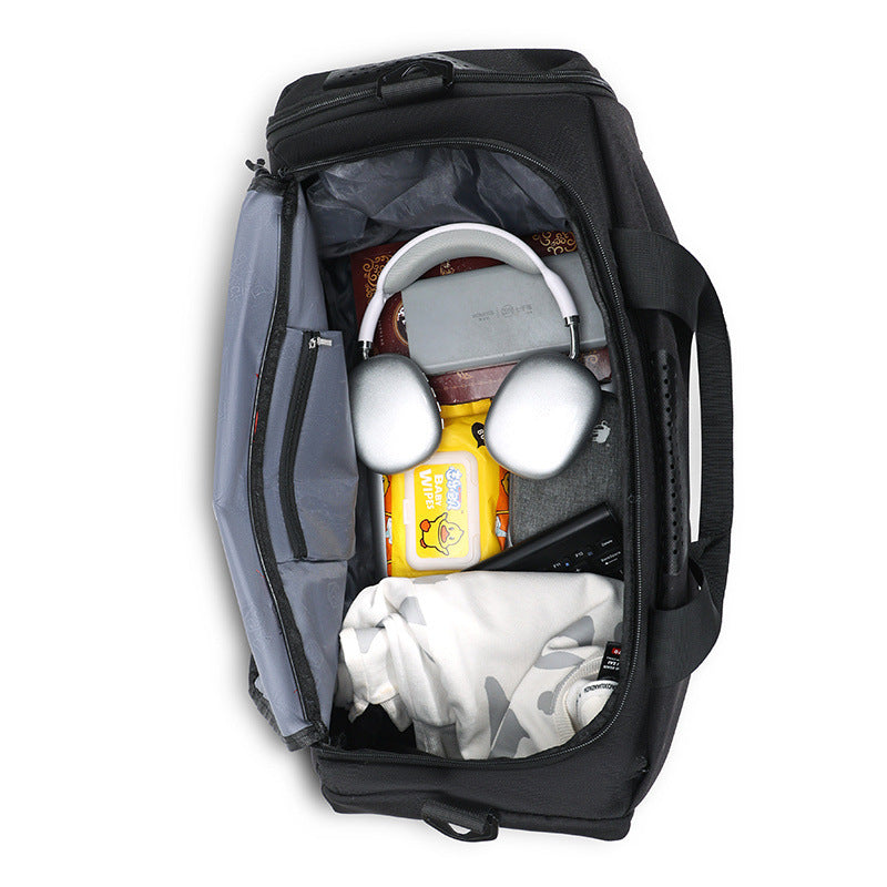 Herren Sportliche Reisetasche mit umfangreichen Stauraum und abnehmbaren Schultergurt Brehn