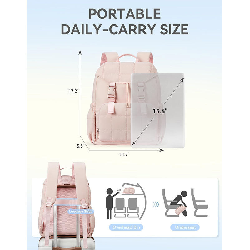 Stilvolle Gepolsterte Laptop-Rucksack Brehn