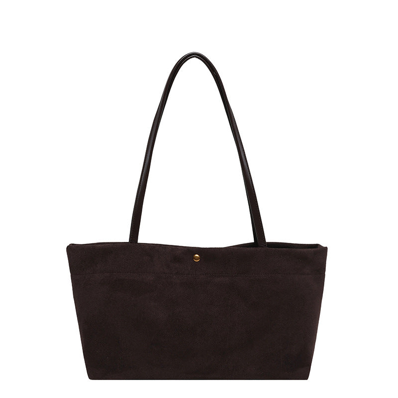 Wildleder Schulter Tote Bag Brehn