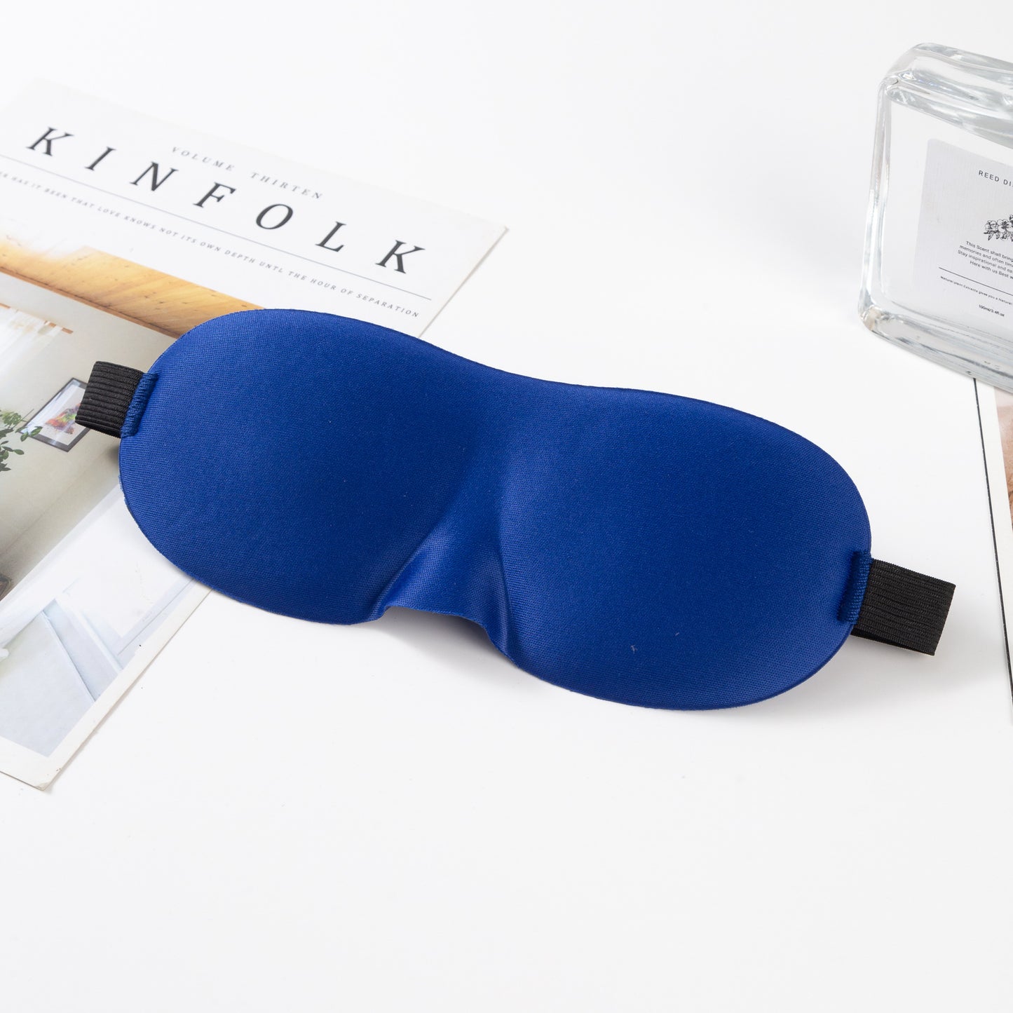 Unisex nan anatomisch geformte Schlafmaske mit geformten Augenmulden, leichtem Schaumkern und elastischem Komfortband Brehn