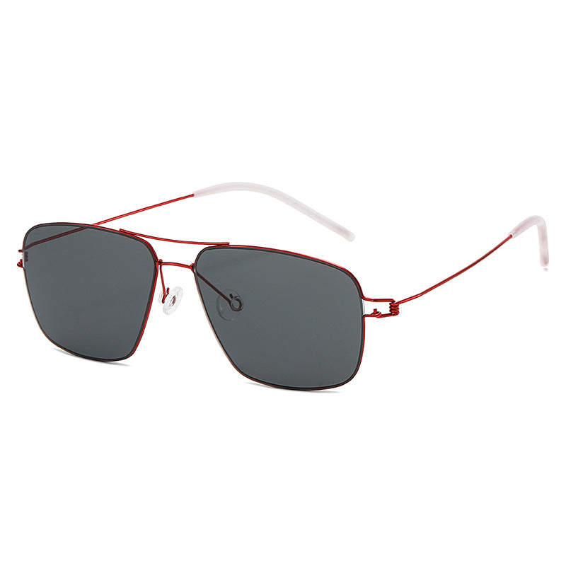 Damen moderne geometrische Sonnenbrille Brehn