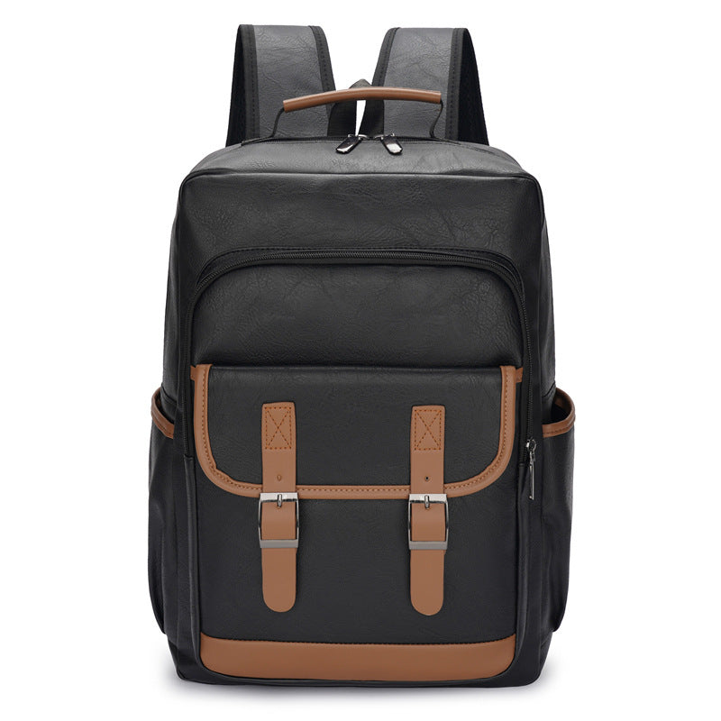 Mehrzweck Faux-Leder Rucksack