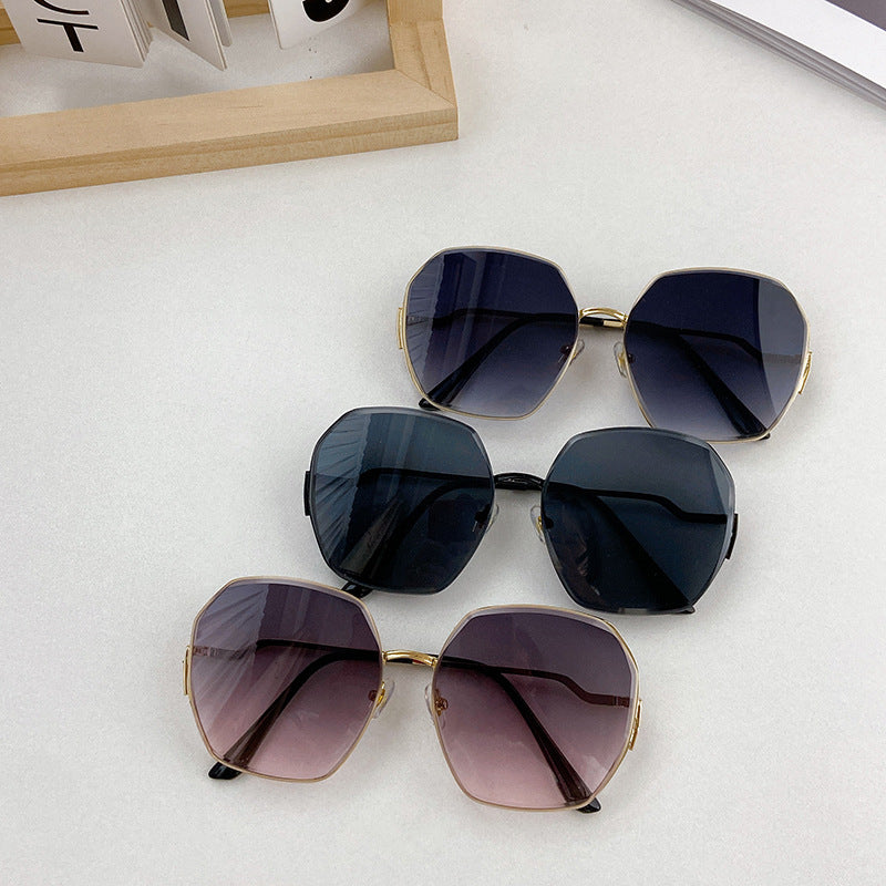 Modische Geometrische Sonnenbrille Brehn
