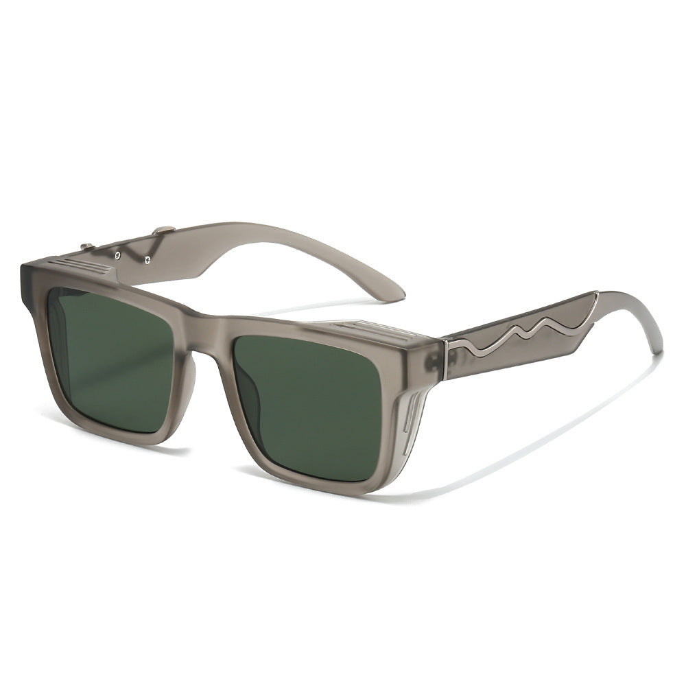 Damen modische Sonnenbrille im markanten, kantigen Design Brehn