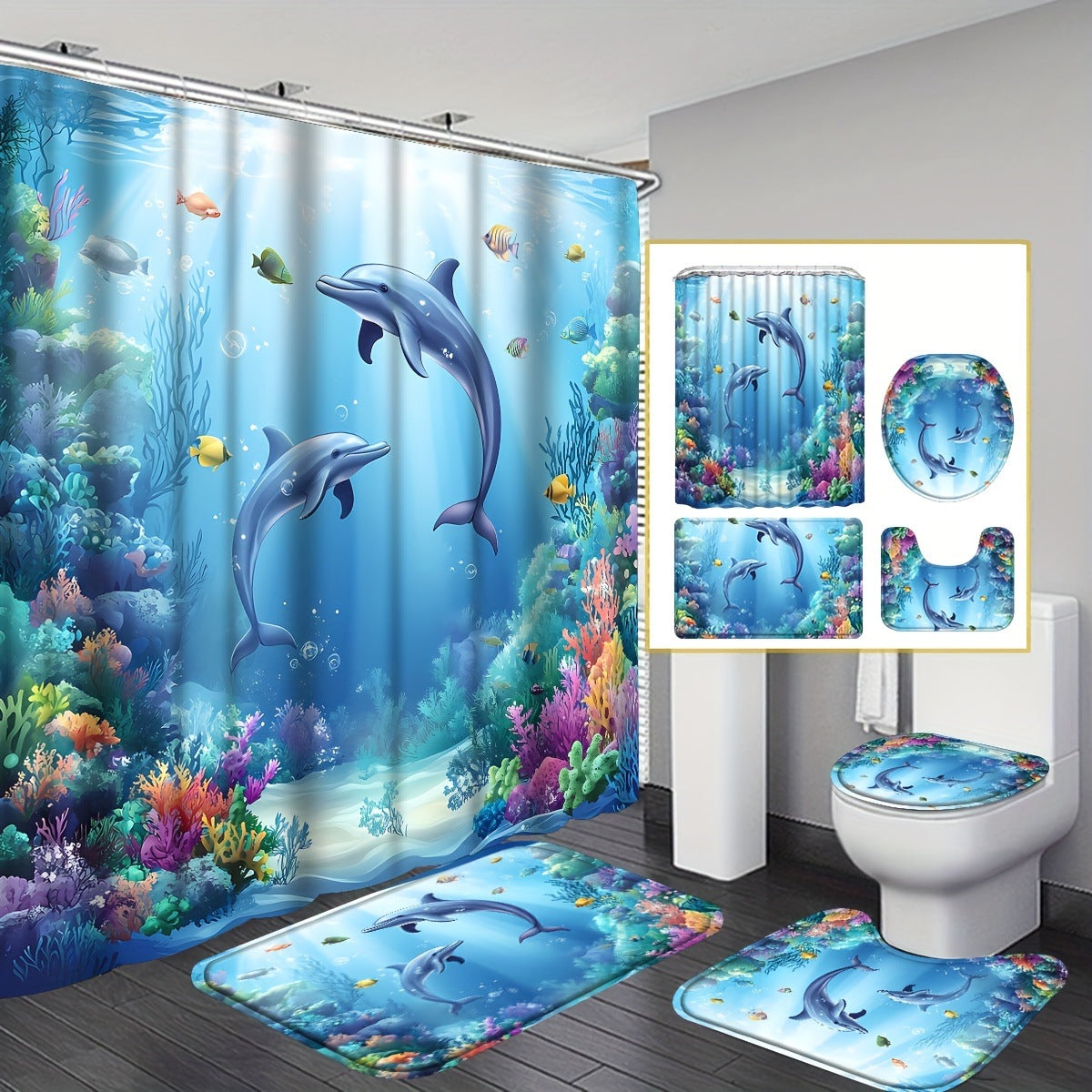 Marin Theme Badezimmer Set Brehn