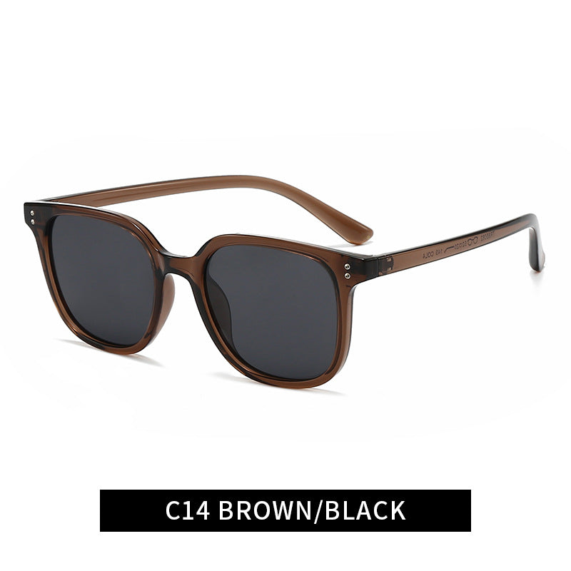 Damen elegante quadratische Sonnenbrille Brehn