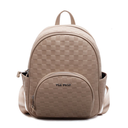 Stylische Schachbrett-Rucksack