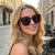 Damen Modische Oversized Sonnenbrille mit einzigartigem Design Brehn