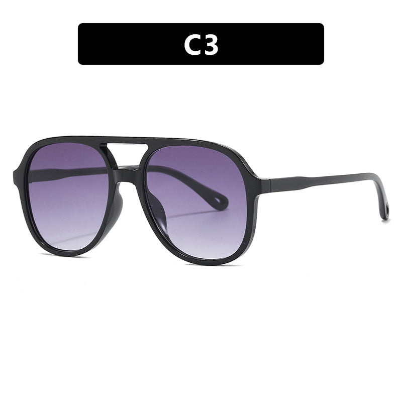 Damen modische Sonnenbrille mit außergewöhnlichem quadratischem Rahmen Brehn