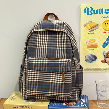 Karo-Muster Freizeit Rucksack Brehn
