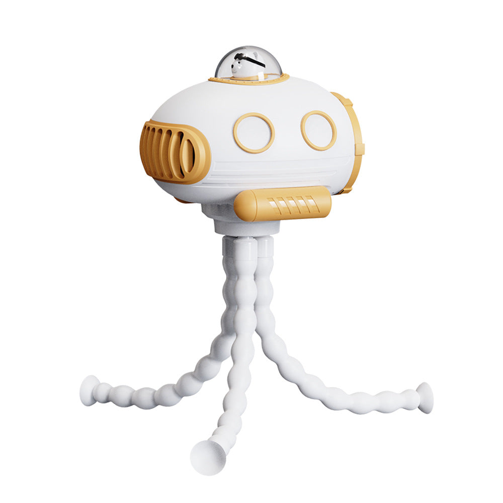 Unisex nan multifunktionales Babyspielzeug mit flexiblen Saugnapfbeinen, Greif- und Beißfunktionen Brehn