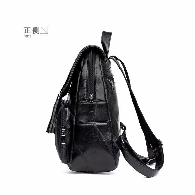 Frauen Elegante Leder Rucksack Brehn