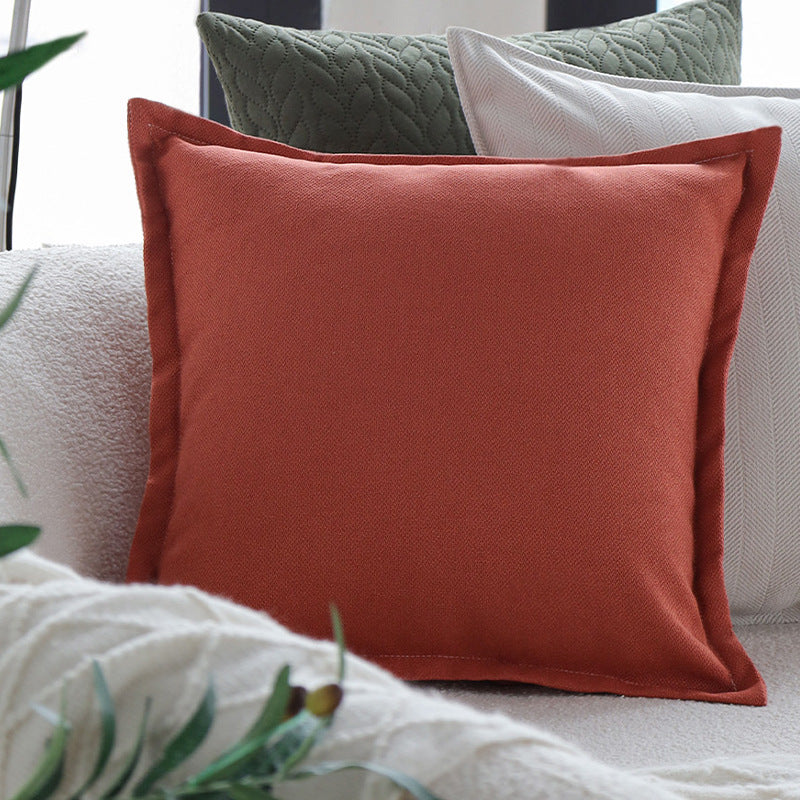 Quadratischer gequilteter Zierkissenbezug mit Kabel‑Tufting und softem Mikrofaser‑Finish Brehn