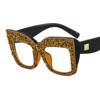 Damen auffällige Statement-Sonnenbrille mit glamourösem Rahmen Brehn