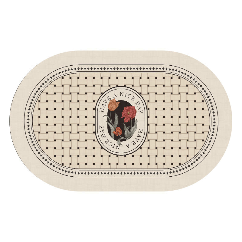 Botanisches Design Badmatte Brehn