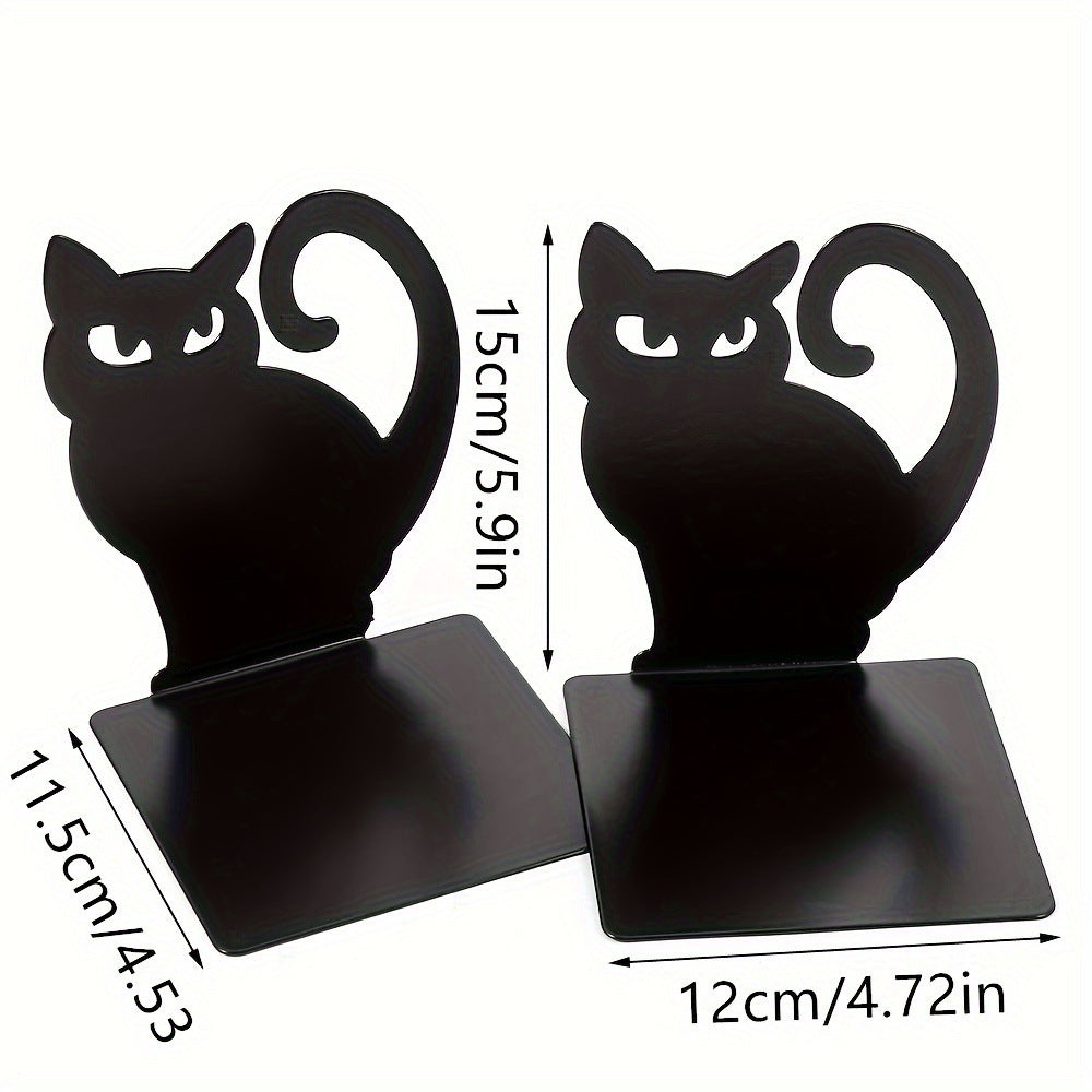 Dekorative Katzenbuchstützen