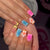 Floral Art Press-On Nails Brehn