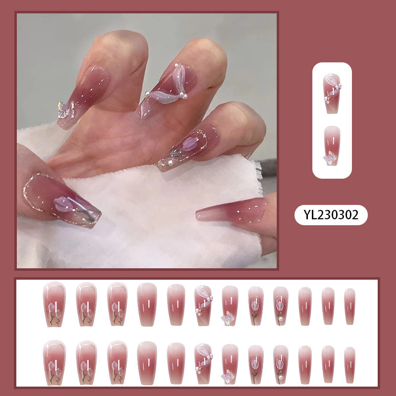 Kunstvolle Stiletto Nagelkunst Brehn