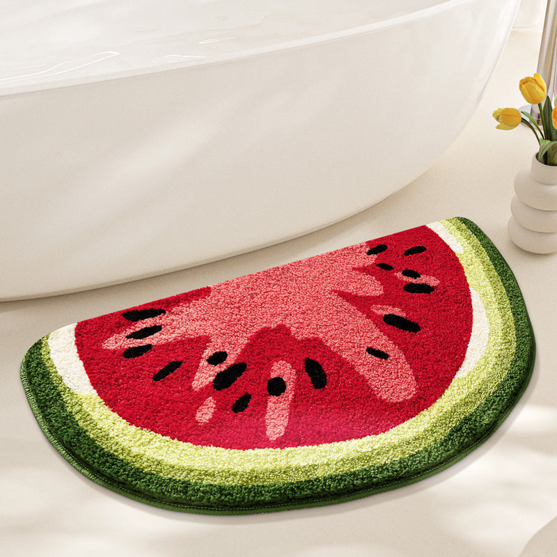 Dekorativer Zitronenförmiger Teppich für die Home Decor